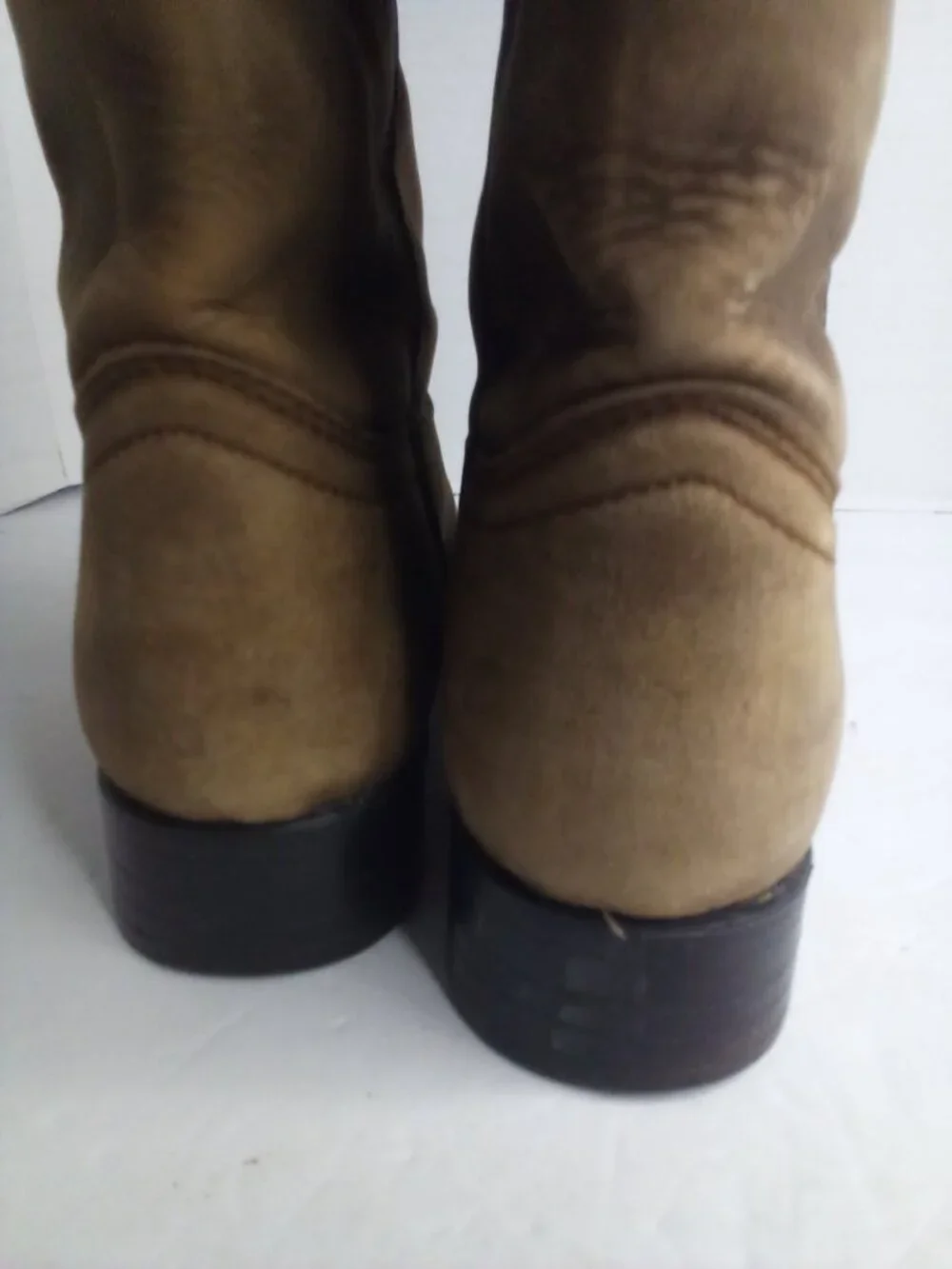 Smokey Mountain Boots Youth Boys 3.5 Roper Western Cowboy Leather Round Toe